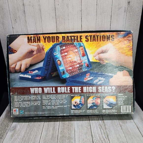 VTG Battleship The Classic Naval Combat Game 2002 By Milton Bradley - Picture 3 of 4